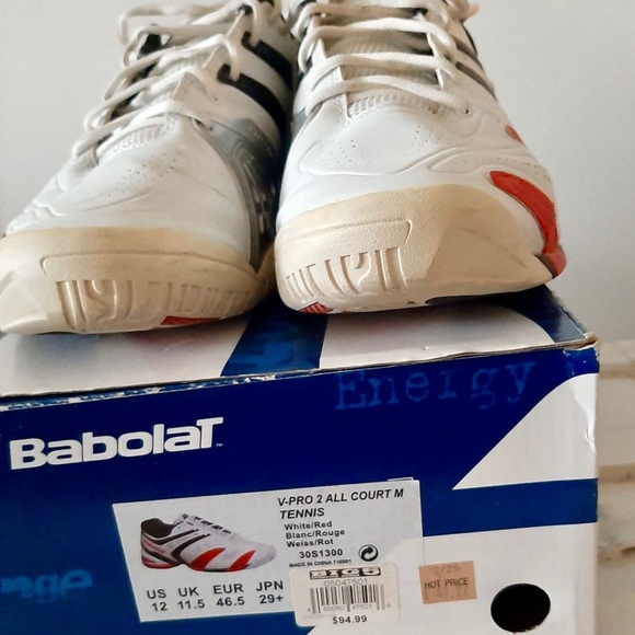 Babolat V-Pro 2 All Court Tennis Shoes - Size 12 - Picture 3 of 4